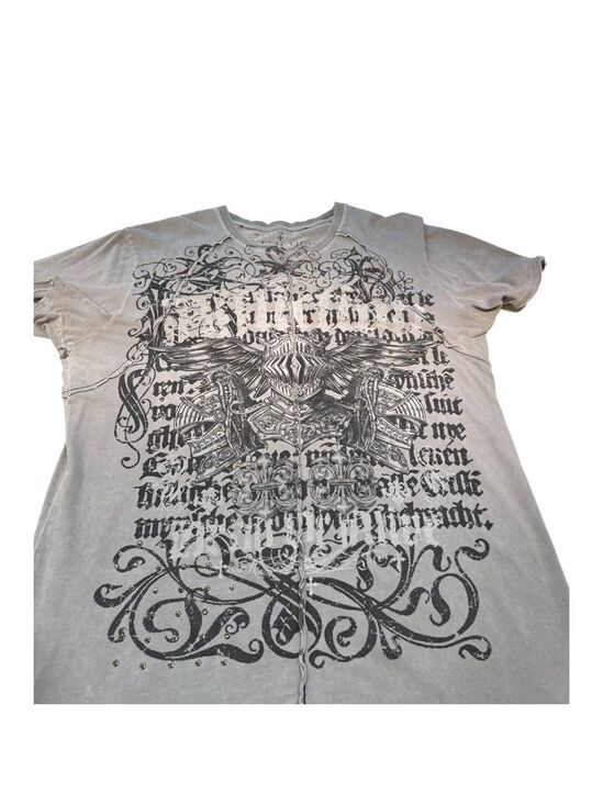 Affliction Other - Affliction Mens Graphic Distressed Short Sleeve T-SHIRT Size XL